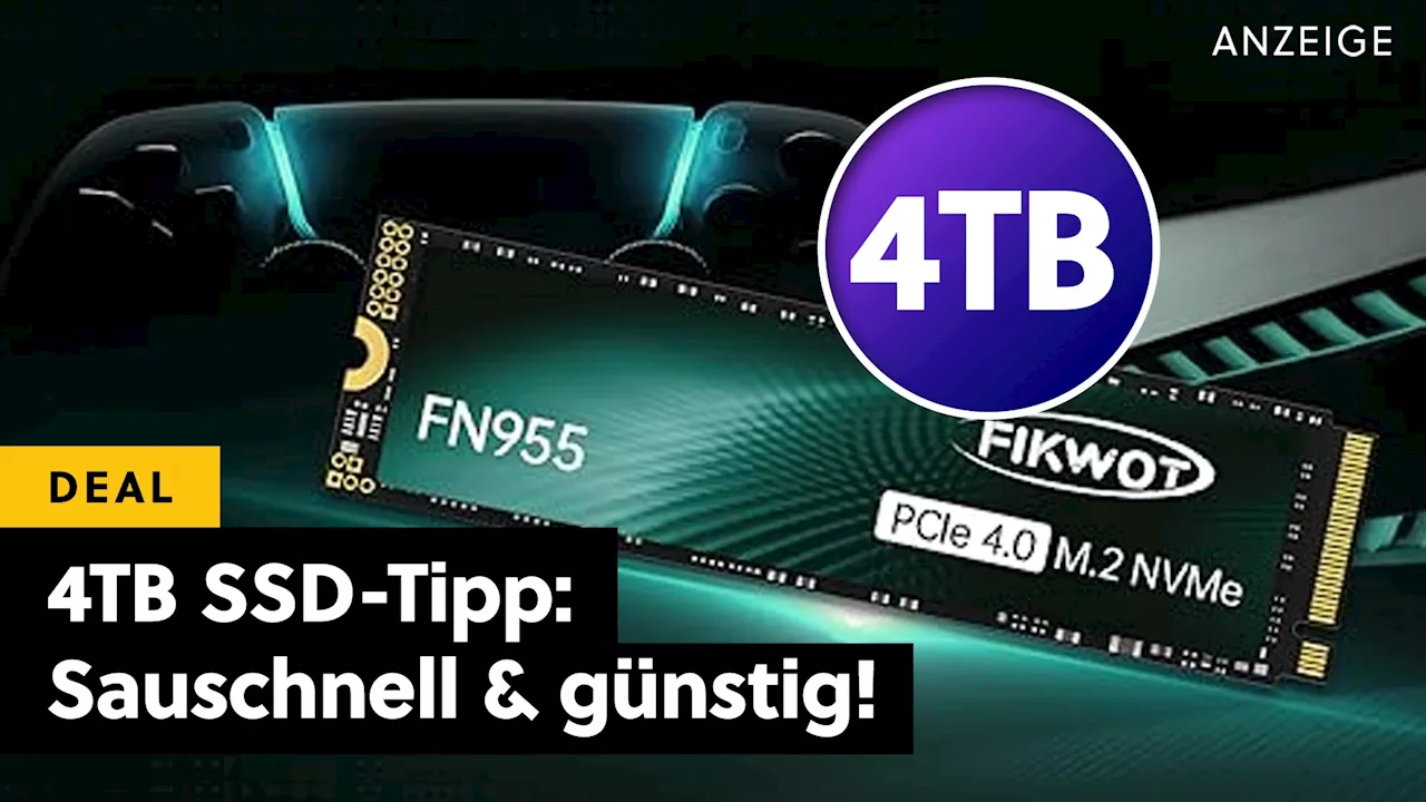 Mein absoluter 4TB SSD Preis-Leistungs-Tipp ist schnell wie die Samsung 990 Pro