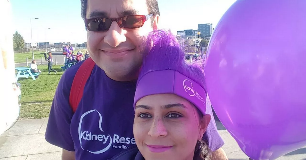 Glasgow man who received kidney from wonderful wife 'wouldn't be here without her'