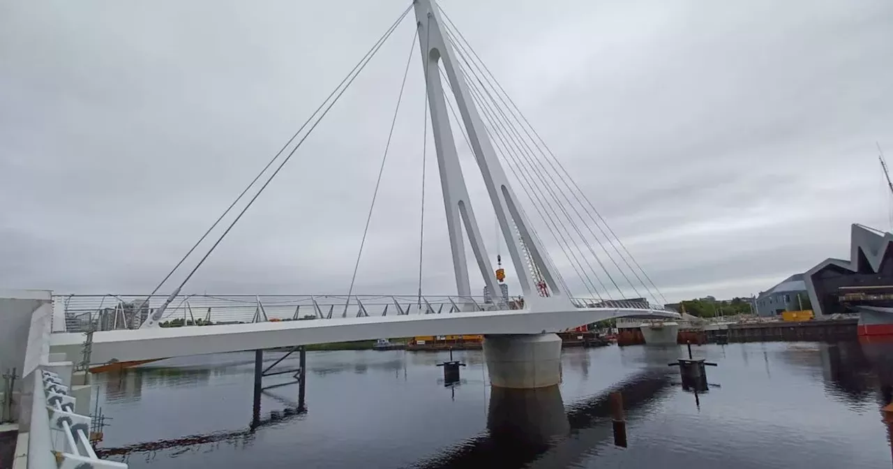 Opening date for new Govan to Partick bridge announced for next month