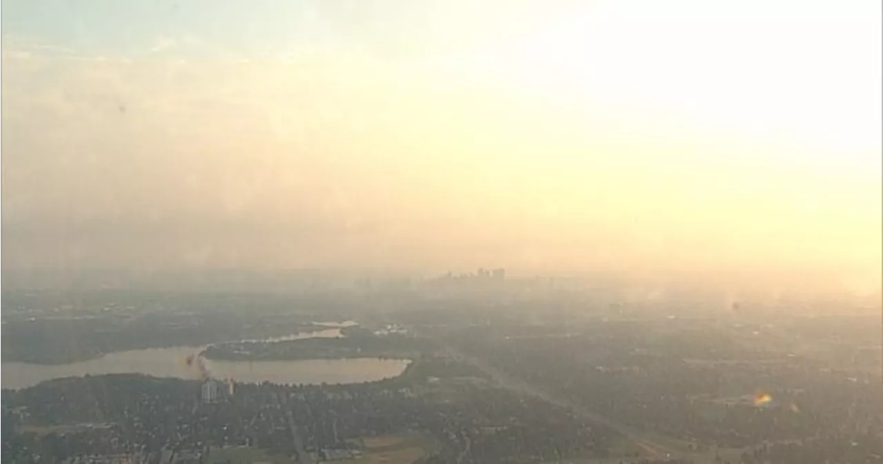 Much of Alberta dealing with poor air quality due to wildfire smoke