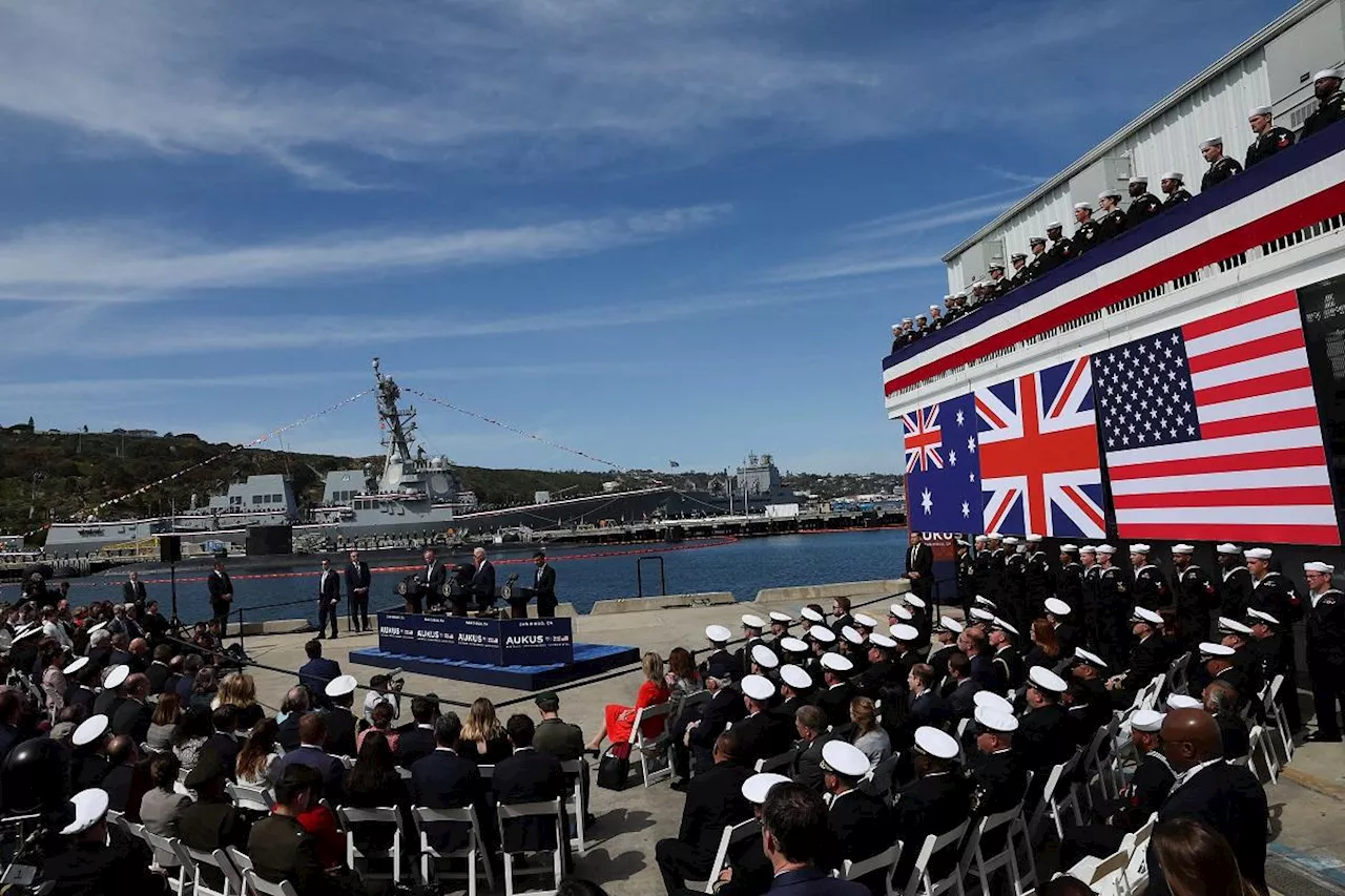 Australia, Britain, US drop defense trade barriers to propel AUKUS