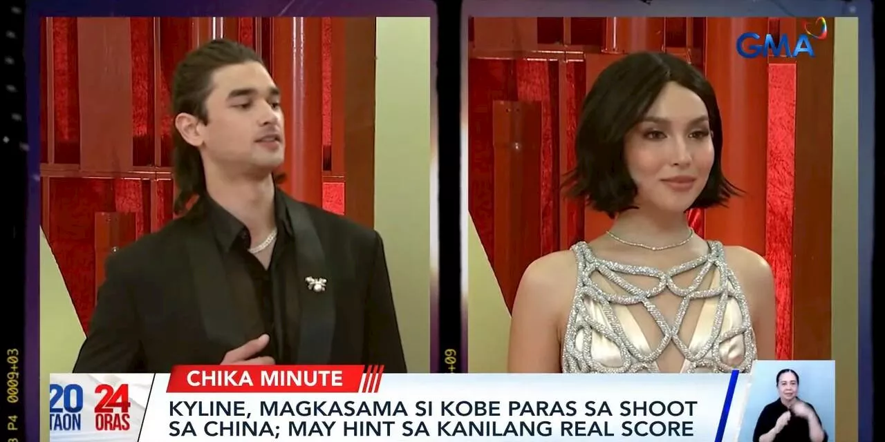 Kyline Alcantara and Kobe Paras to fly to China for a shoot