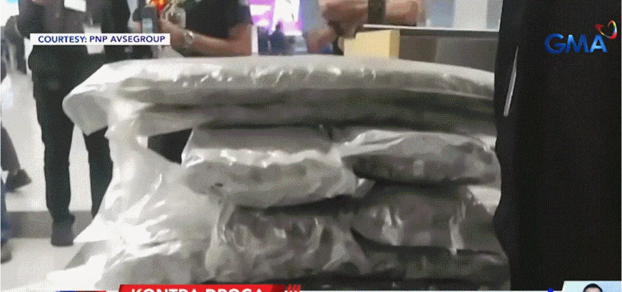 P50M worth of illegal drugs seized from foreigners at NAIA