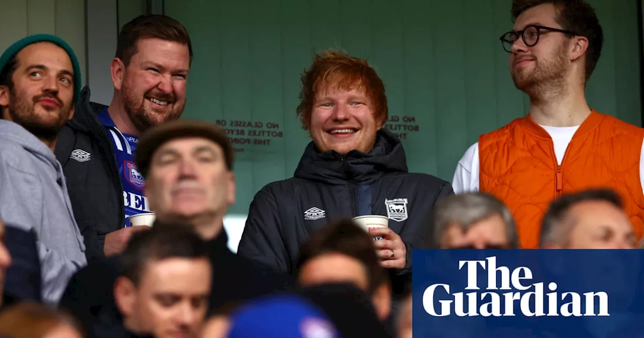 ‘It’s any football fan’s dream’: Ed Sheeran buys stake in boyhood club Ipswich Town