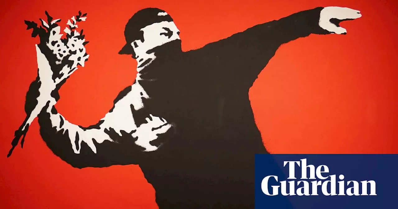 Kissing coppers to rutting rhinos: Banksy’s artworks