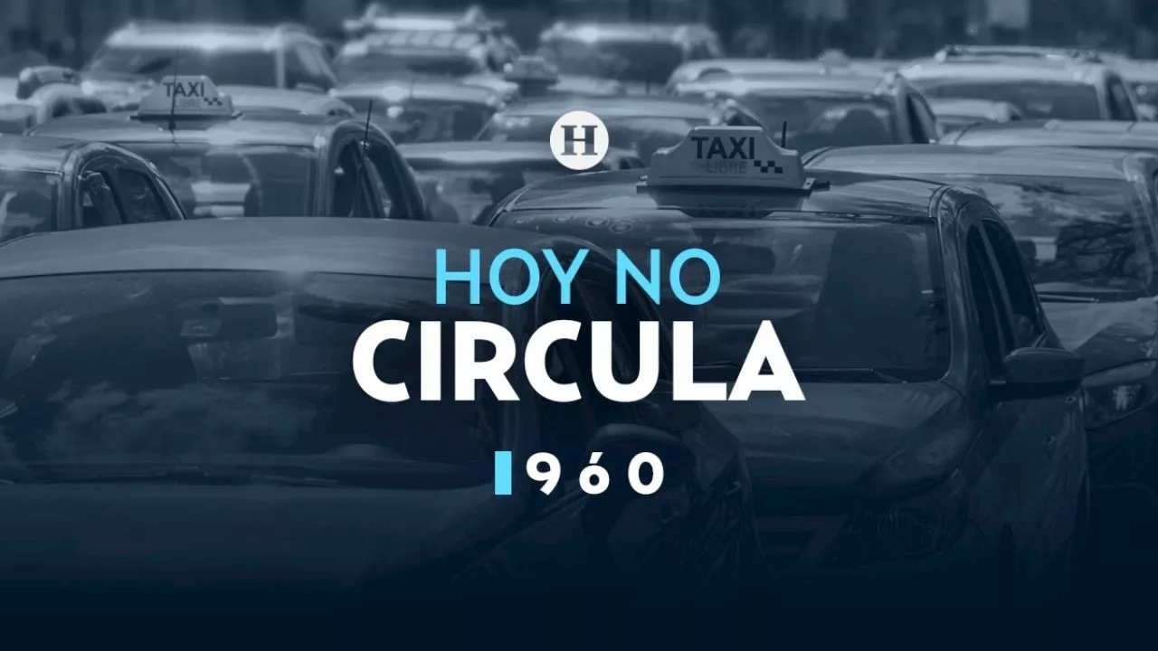 Hoy No Circula: para cuáles autos aplica este viernes 16 de agosto