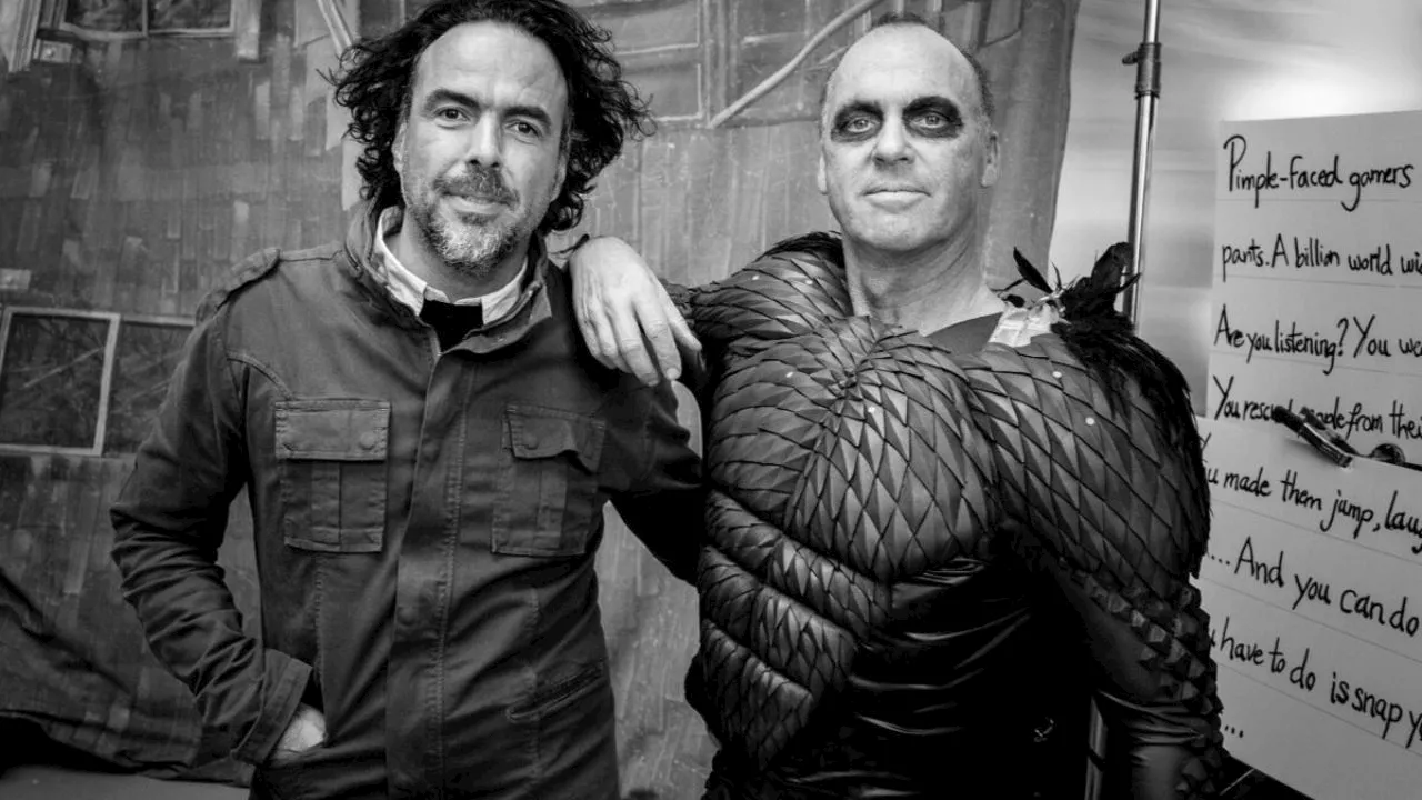 Michael Keaton dice que Alejandro González Iñárritu es como Tim Burton