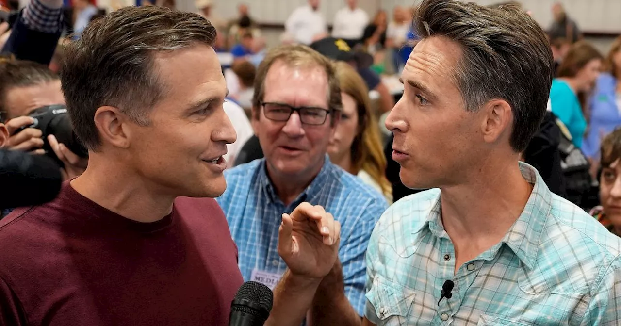 Sen. Josh Hawley Clashes With Opponent Lucas Kunce At Missouri State Fair