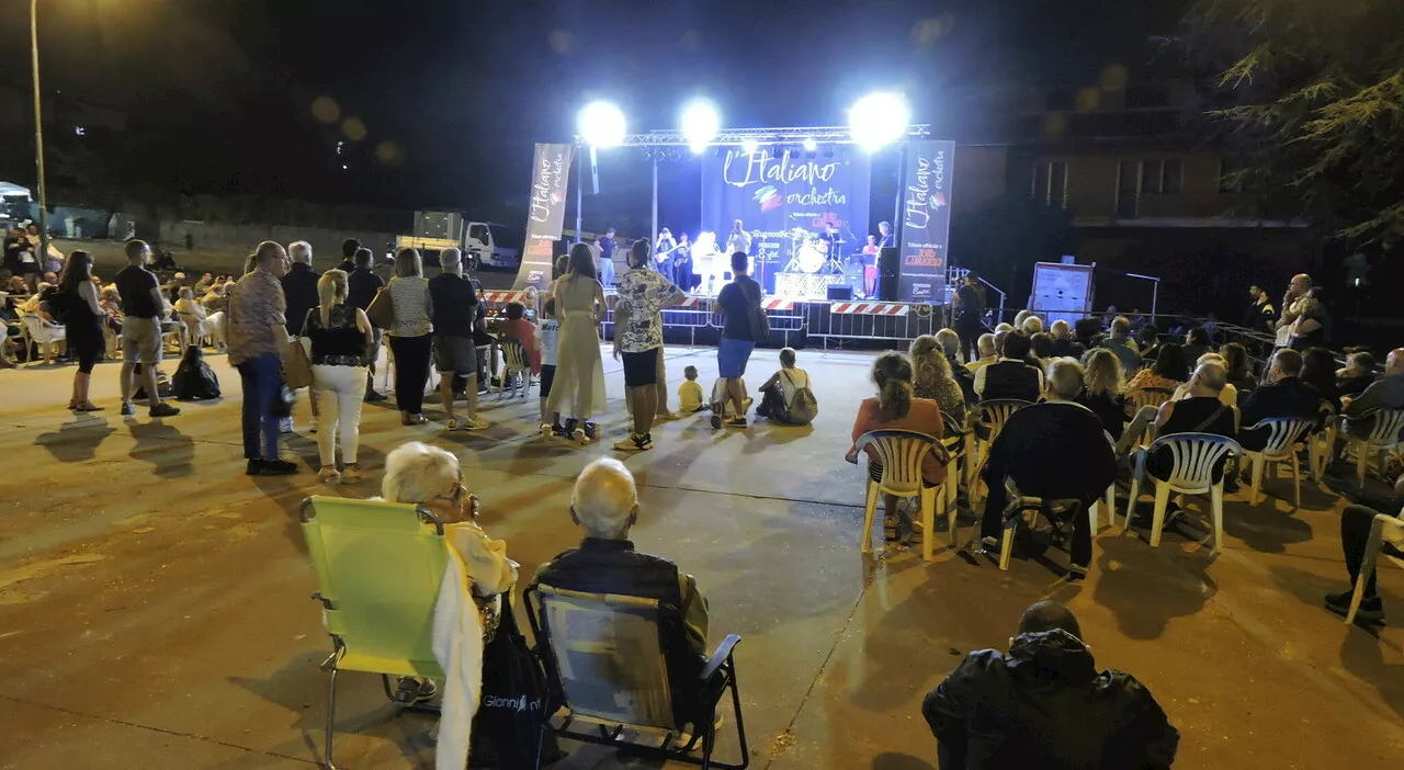 Rocca di Papa, grandi emozioni con il tributo a Toto Cutugno, con l'Italiano Orchestra e il figlio Nico Cutugn