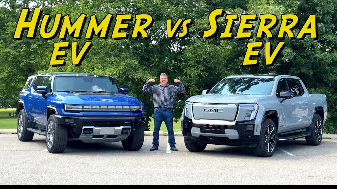 GMC Sierra EV Vs. Hummer EV: Same Platform, Totally Different Trucks