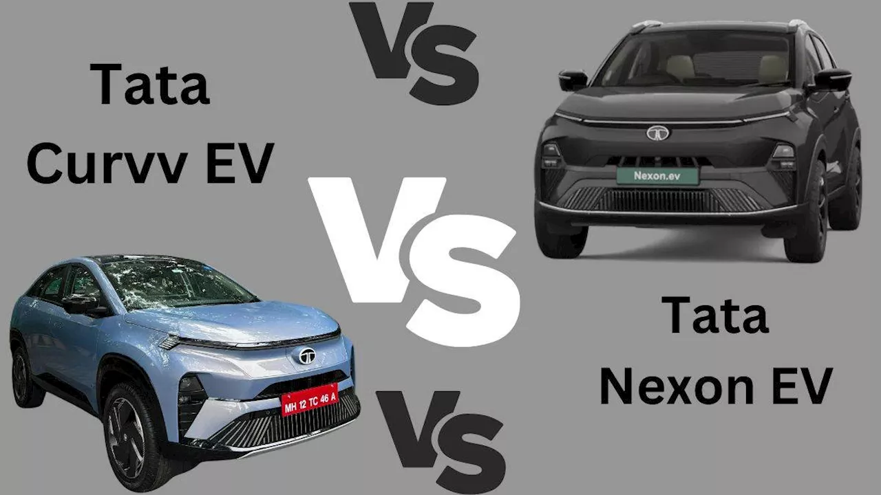 Curvv EV Vs Nexon EV: बैटरी, मोटर और कीमत के मामले में किसे खरीदना होगा बेहतर