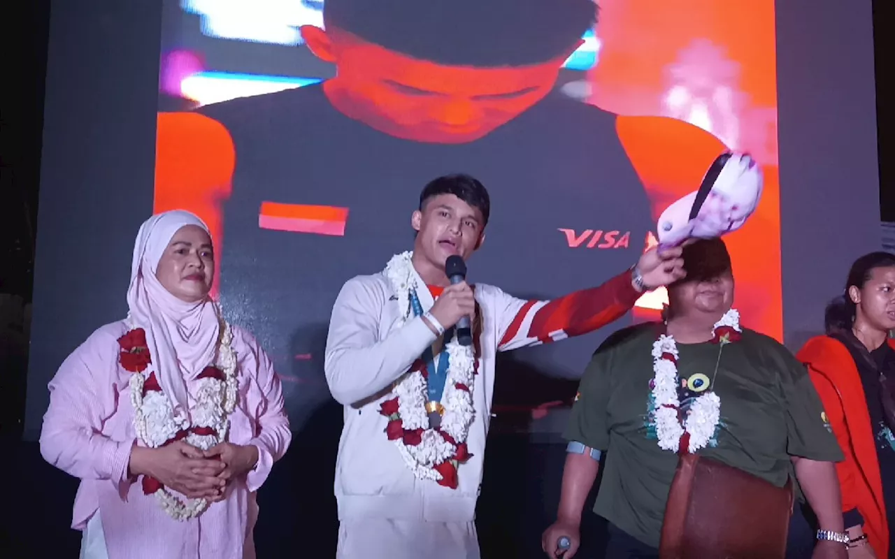 Peraih Emas Olimpiade Rizki Juniansyah Kecewa atas Sikap Pemprov Banten