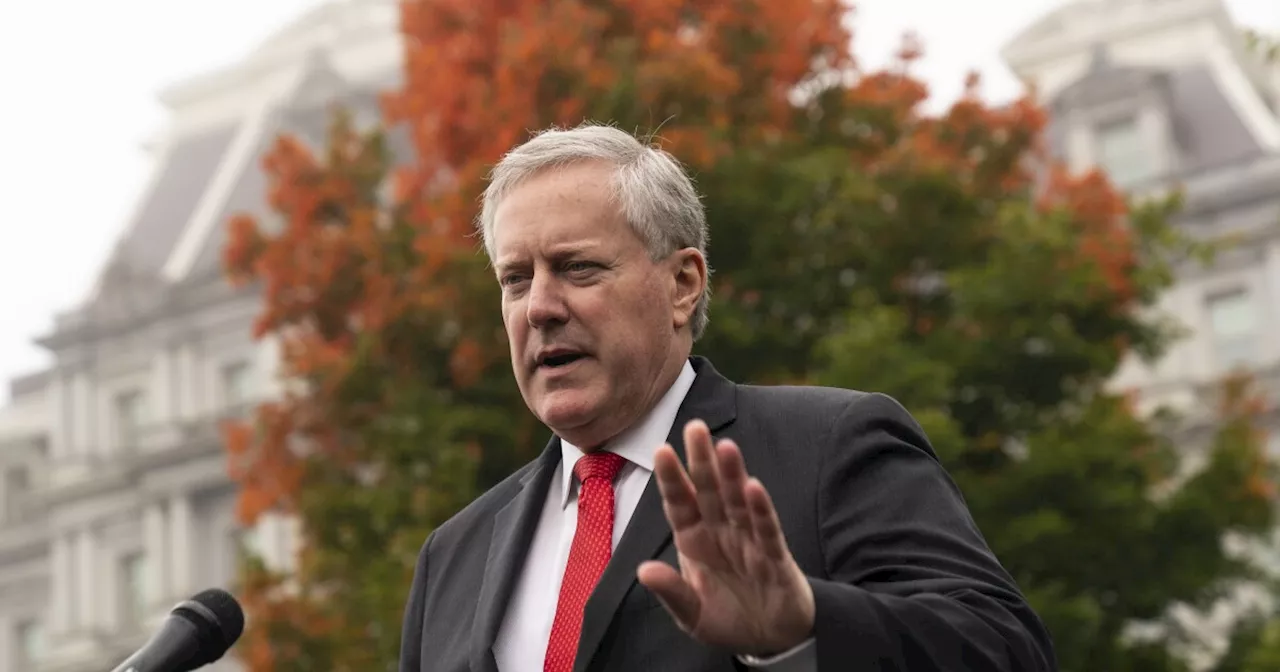 Mark Meadows tries to move his charges in Arizona’s fake electors case to federal court