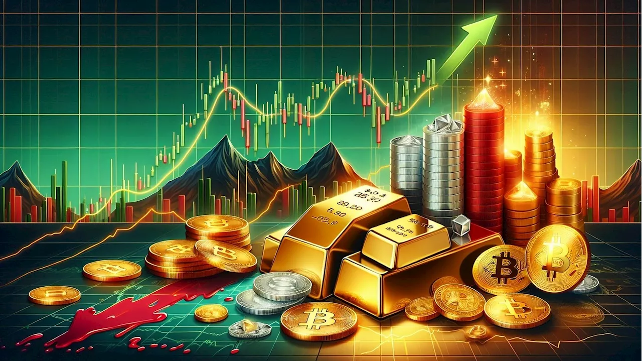 Stocks, gold, and silver rally, cryptos flash crash as Bitcoin sinks below $57k