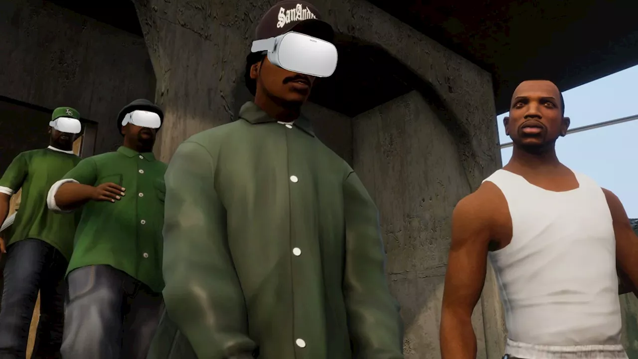 The Grand Theft Auto: San Andreas VR Remake Sounds Dead In The Water As Meta Pivots To AI