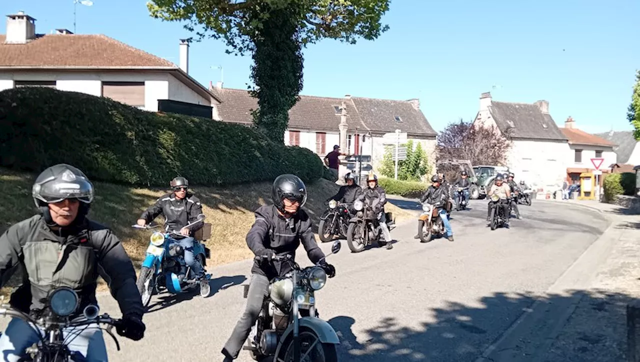 Villefranche-de-Rouergue. Le 42e rassemblement de motos de collection à Saint-Salvadou