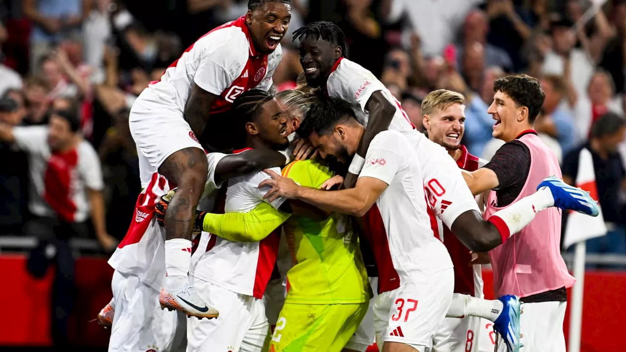 Ajax perde no tempo normal, mas se classifica na Europa League após 34 cobranças de pênalti