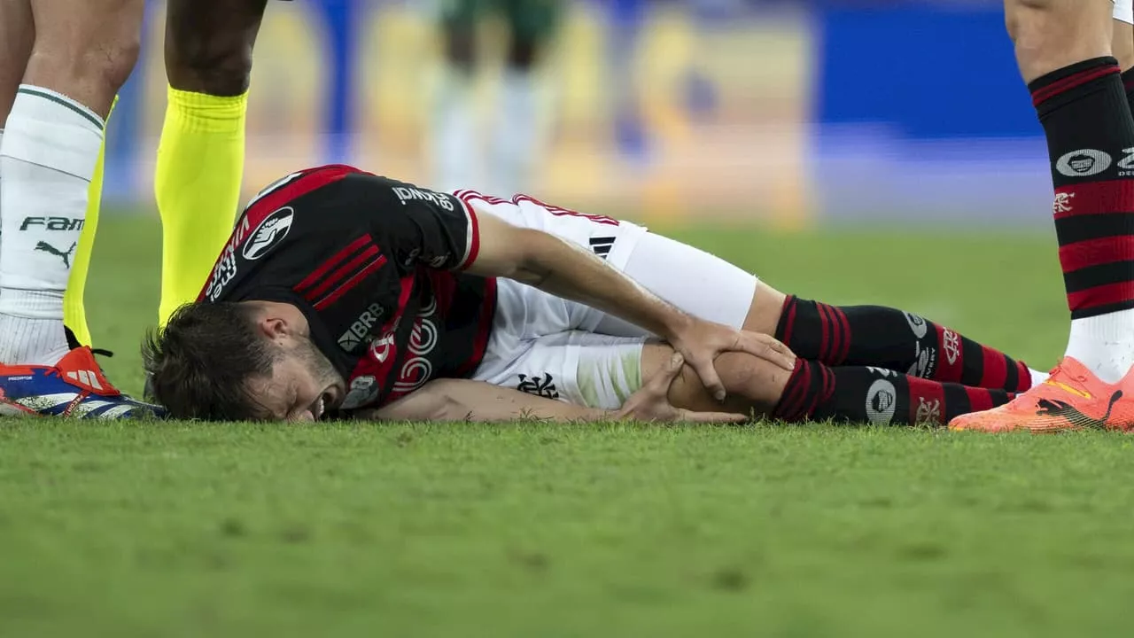 Viña tem lesão no ligamento cruzado e não atua mais pelo Flamengo em 2024