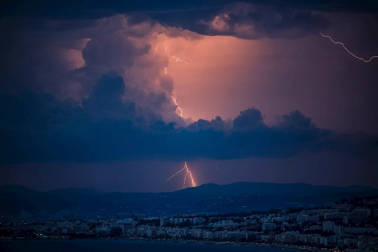 Orages: le Var, les Alpes-Maritimes et la Haute-Corse en vigilance orange