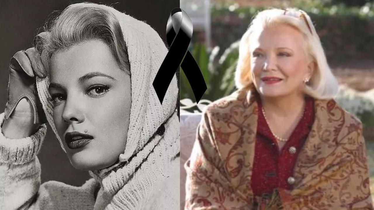 Muere Gena Rowlands, actriz de 'The Notebook', a los 94 años, ¿de qué falleció?