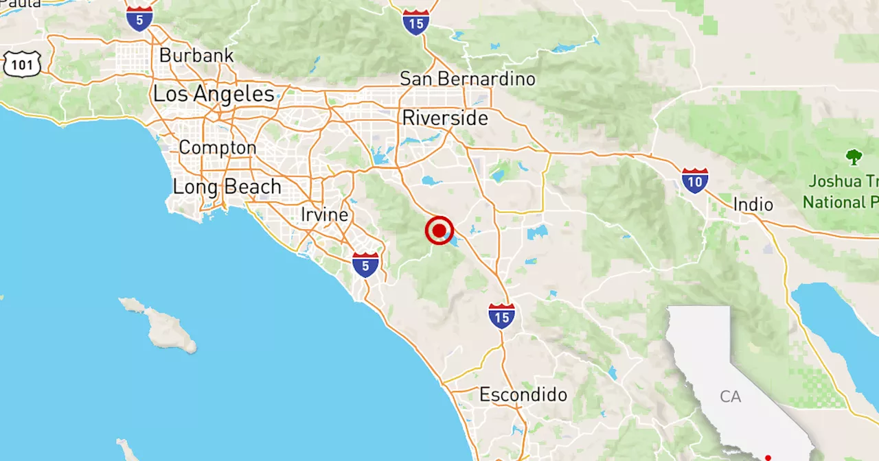 3.9 magnitude earthquake shakes Lake Elsinore