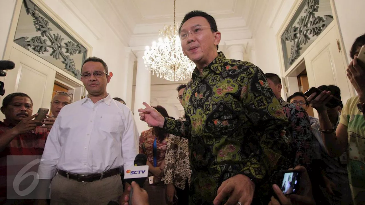 Soal Peluang Anies Diusung PDIP Maju Pilkada Jakarta, Ahok: Tidak Mungkin Ambil Orang Luar