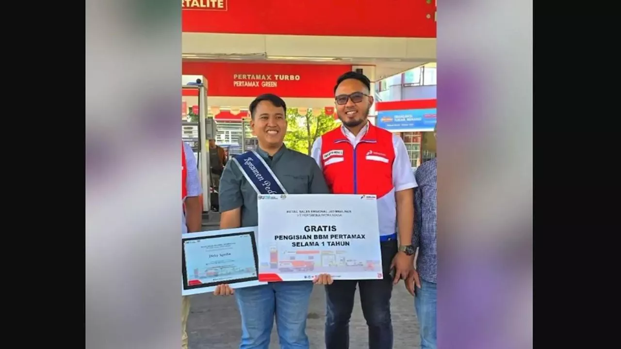 Top 3: Pria Sidoarjo Gratis Isi BBM Pertamax Setahun Gara-Gara Aksi Heroik di SPBU