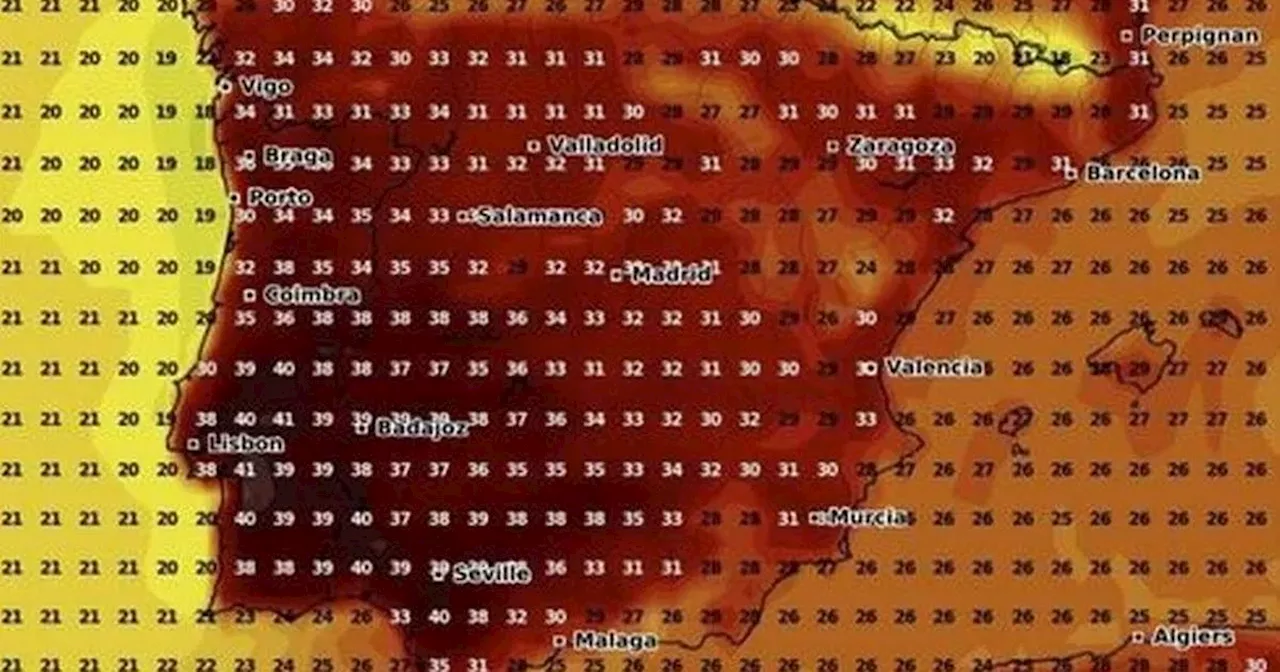 Exact date 41C heatwave will scorch UK as new weather maps turn red-hot