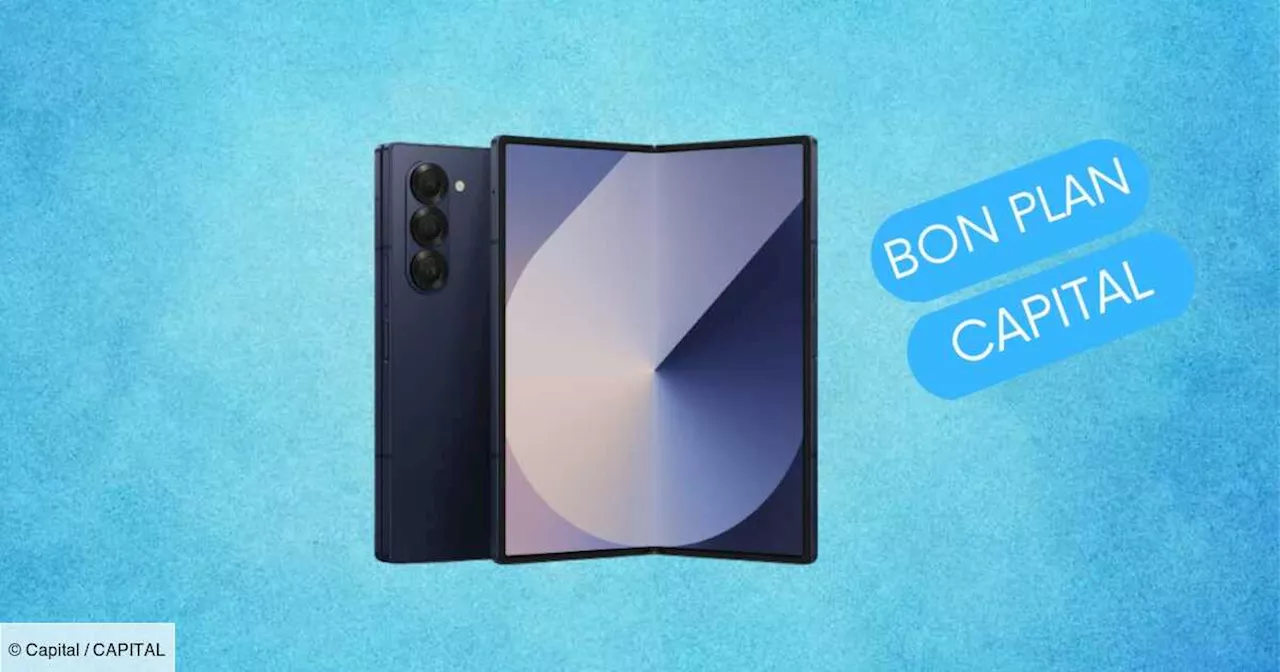 Samsung Galaxy Z Fold6 : le nouveau smartphone est déjà en promo sur Amazon, économisez 162 euros