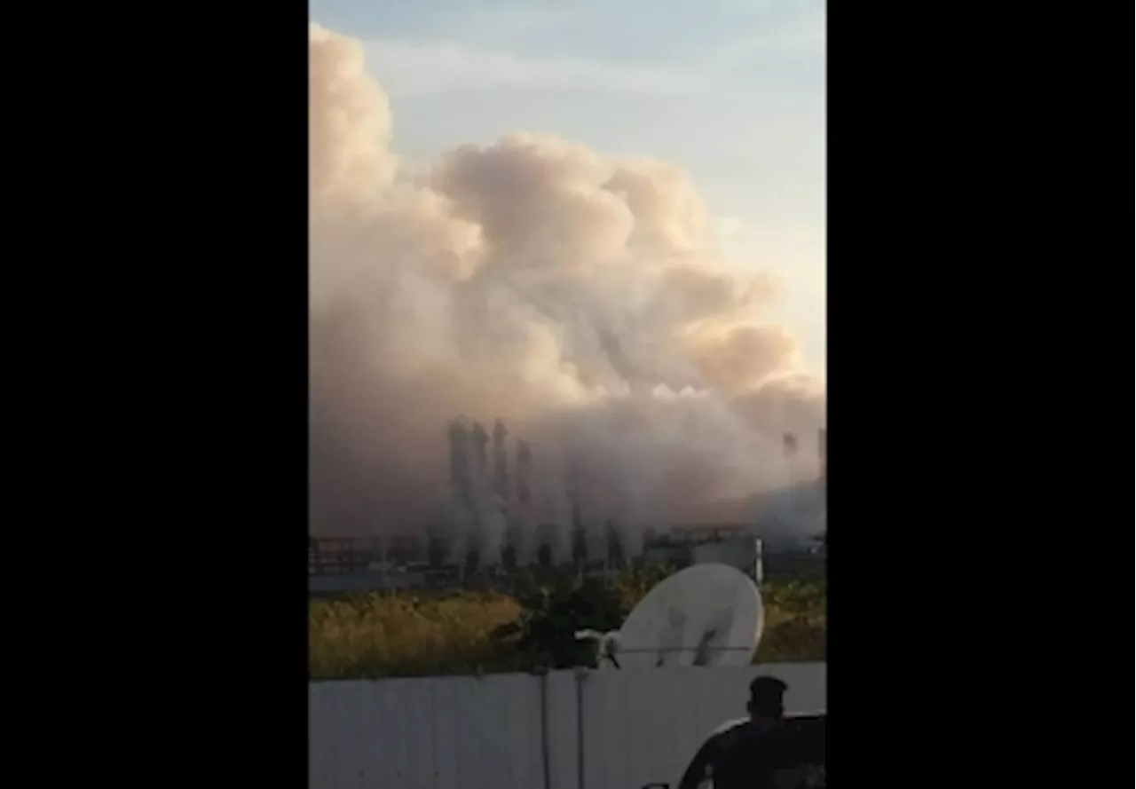 Bintulu factory erupts in flames and fireballs in evening blaze, 10 hurt (VIDEO)