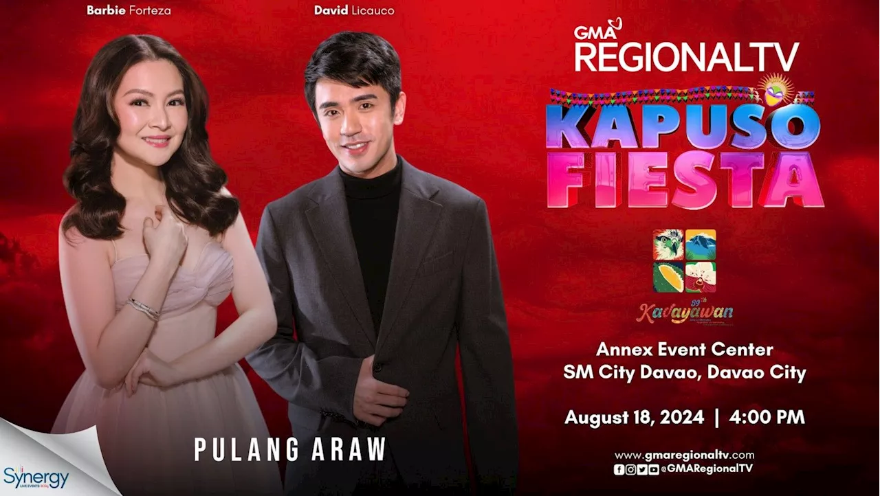 Barbie Forteza and David Licauco headline Kadayawan Festival 2024