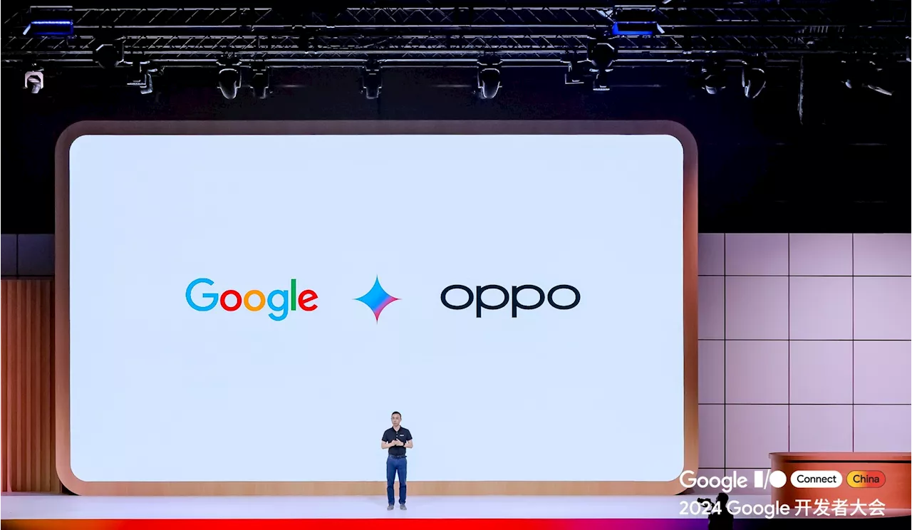 OPPO showcases AI-powered smartphone innovations at Google I/O Connect China