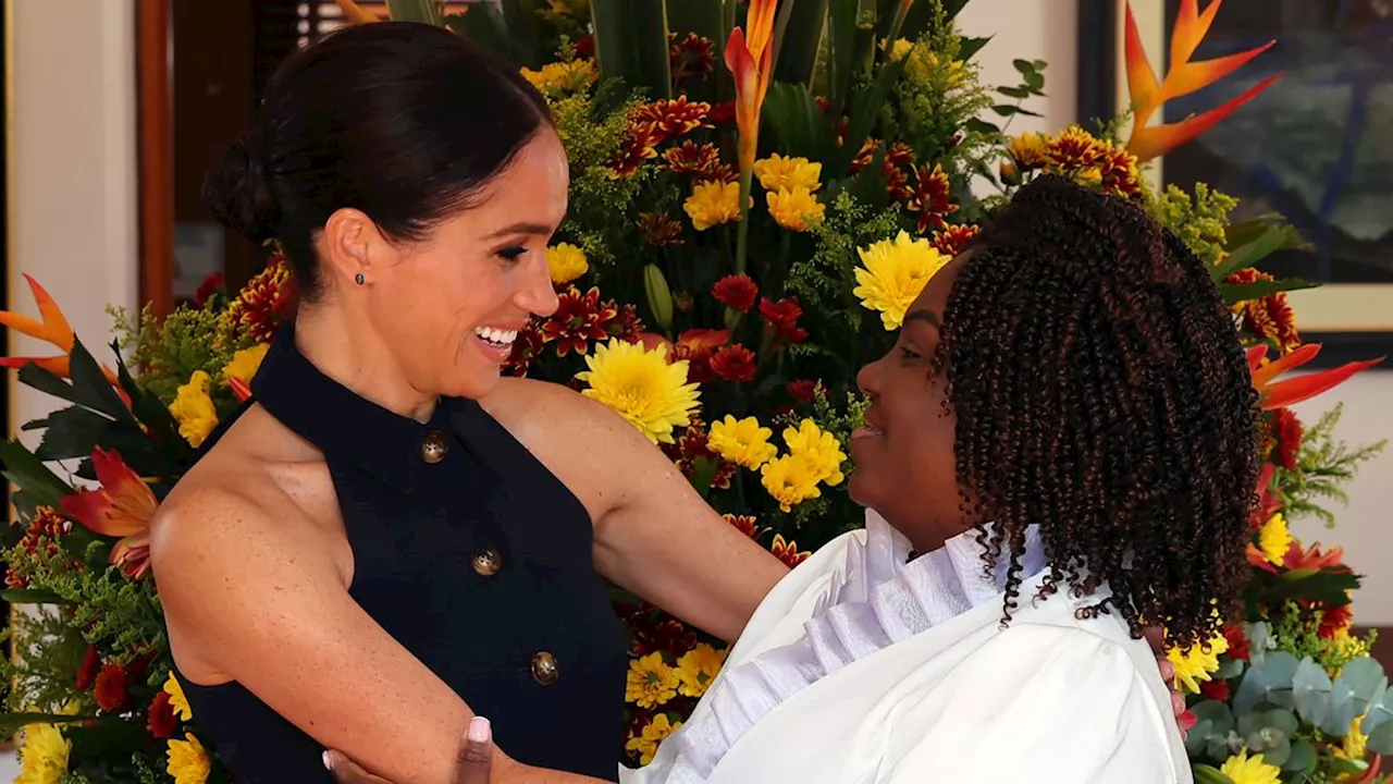 Meghan Markle and Prince Harry Discussed Princess Diana on Their First Day in Colombia