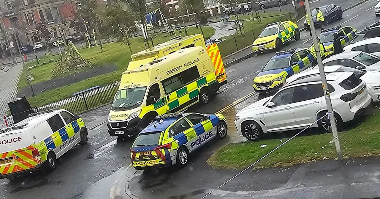 Police issue statement after woman found dead near playground in Blackpool