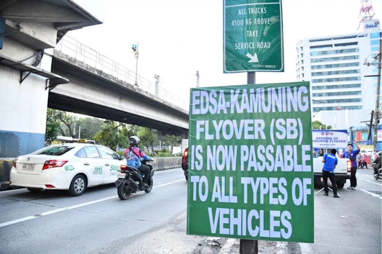 DPWH finishes repair of Kamuning flyover