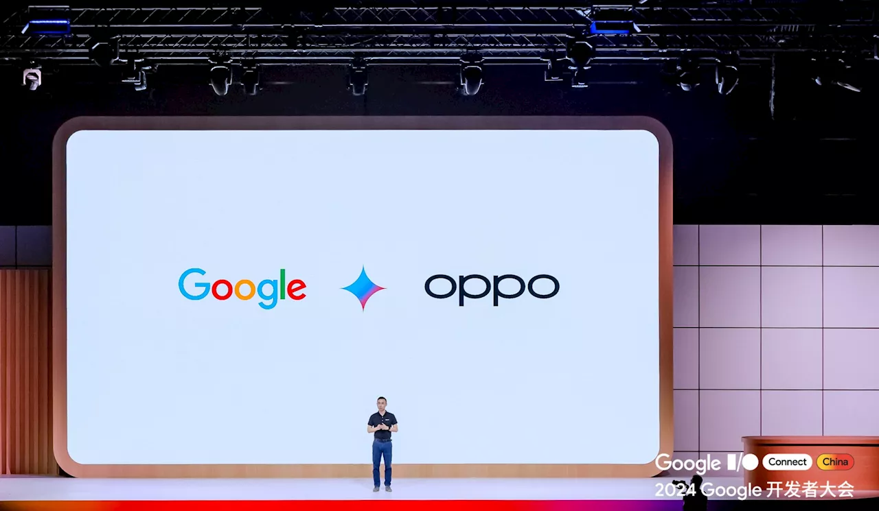 OPPO showcases breakthrough generative AI at Google I/O Connect China 2024