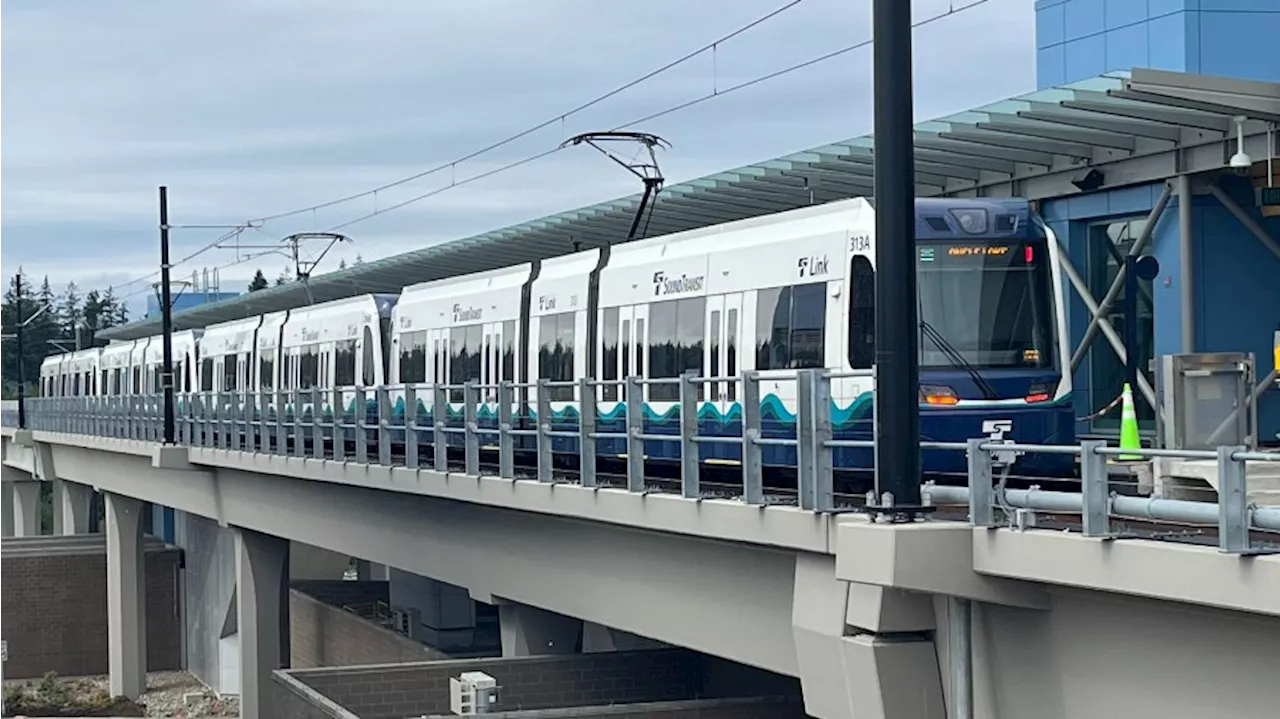 Sound Transit preparing for Lynnwood light rail opening on Aug. 30