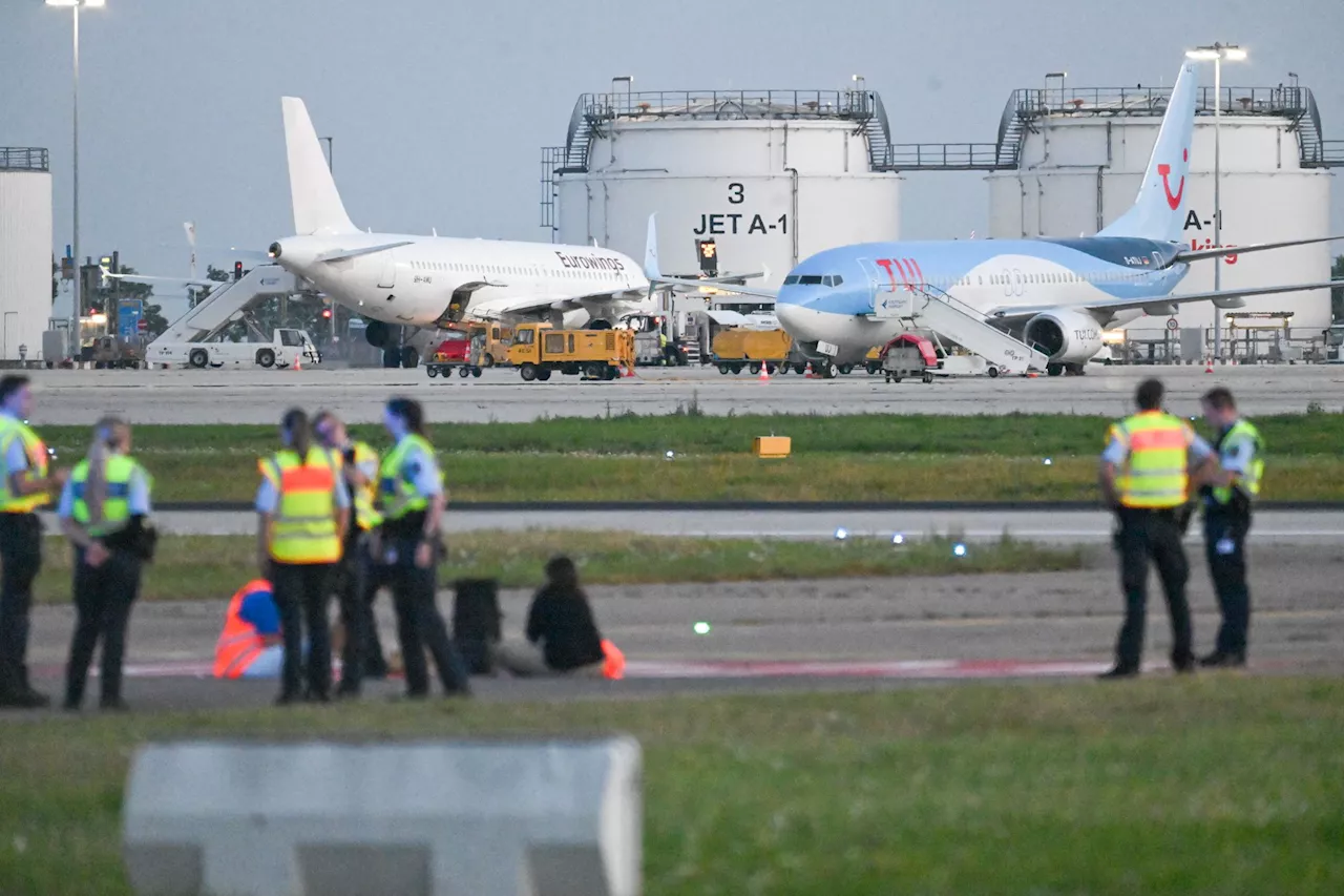 Klimaaktivisten auf Airports: Störungen im Flugbetrieb