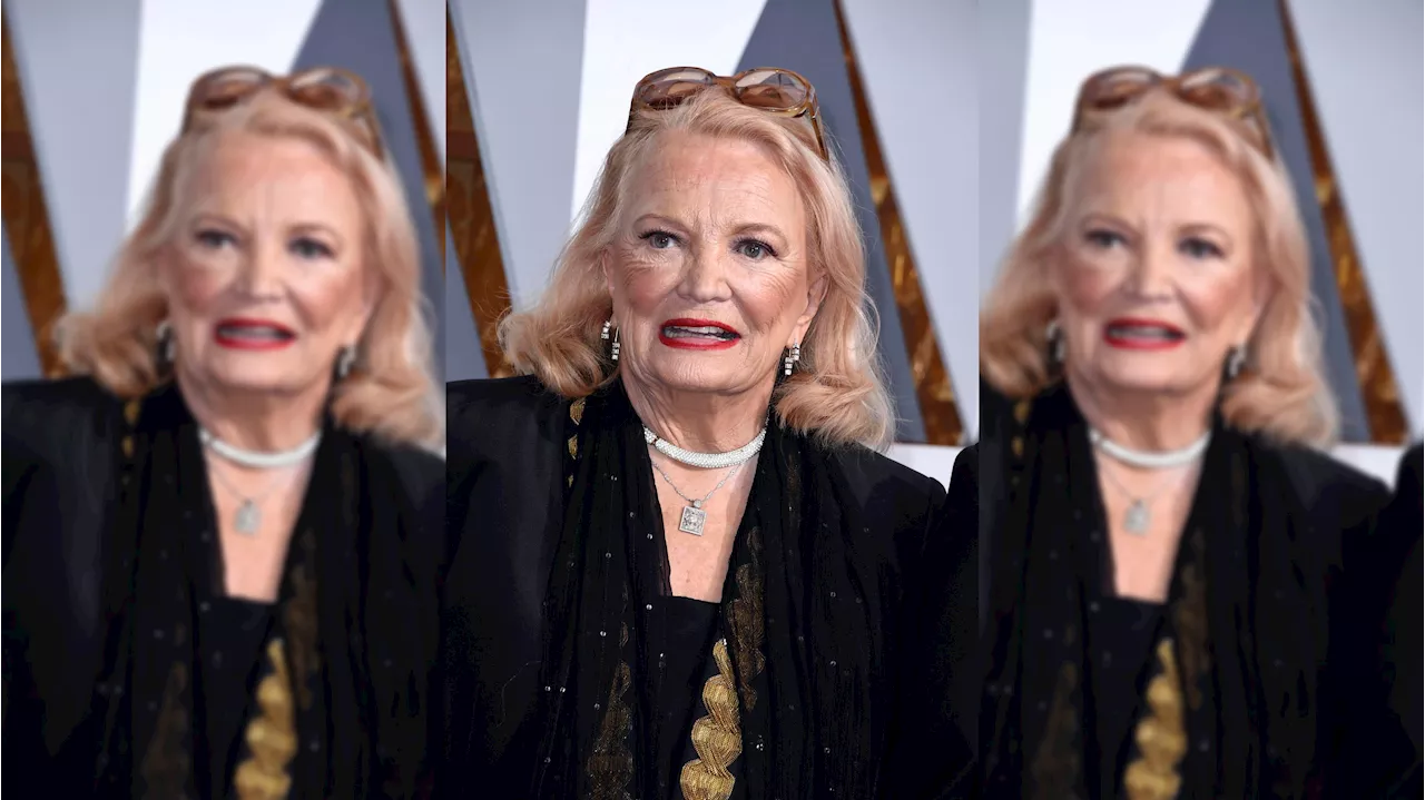 US-Schauspielerin Gena Rowlands mit 94 Jahren gestorben