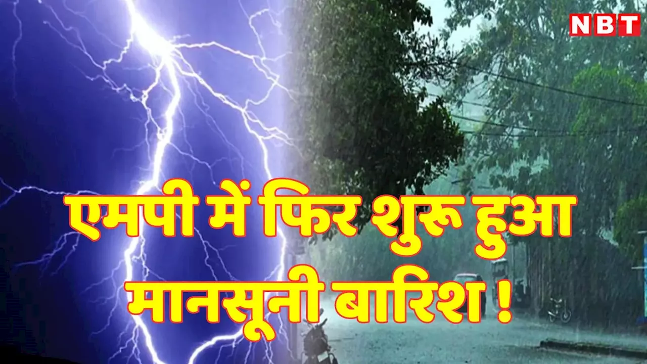 MP Weather Forecast: एमपी में फिर शुरू हुई मानसूनी बारिश! उज्जैन- इंदौर सहित कई जिलों में जमकर बरसेंगे बादल, IMD का अलर्ट