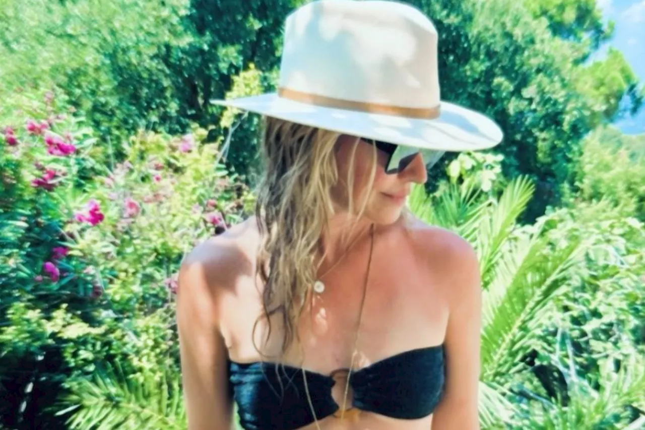 Cat Deeley spotted wearing M&S sarong on holiday – and it's in the sale