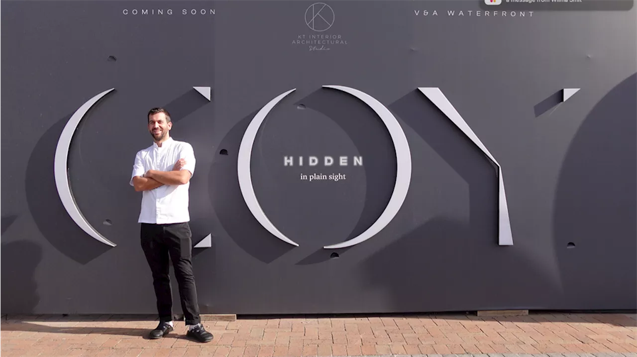 'Unintimidating' fine dining: Acclaimed chef gears up to open doors of new hotspot in Cape Town