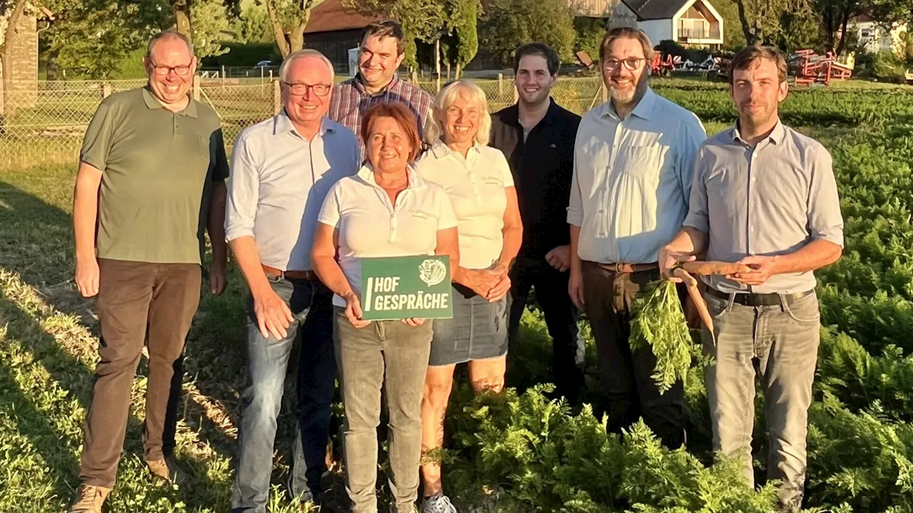 Hofgespräch des Bauernbundes bei Bio-Lutz