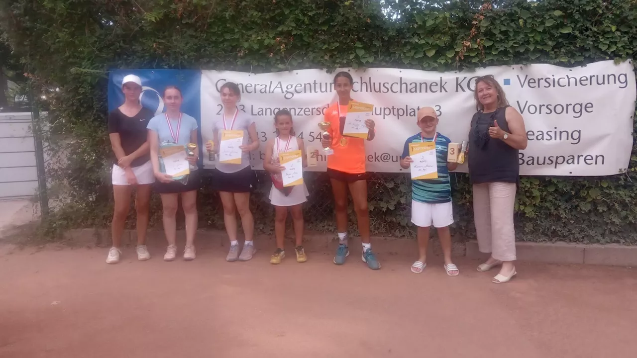 Hohes Niveau bei Langenzersdorfer Tennis-Nachwuchsturnier