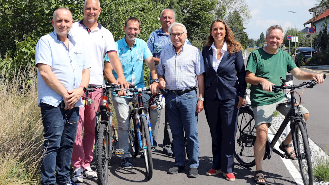 Verlängerter Radweg in St. Andrä-Wördern dient der Sicherheit