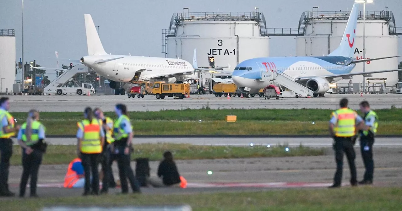 Klimaaktivisten auf Airports: Störungen im Flugbetrieb