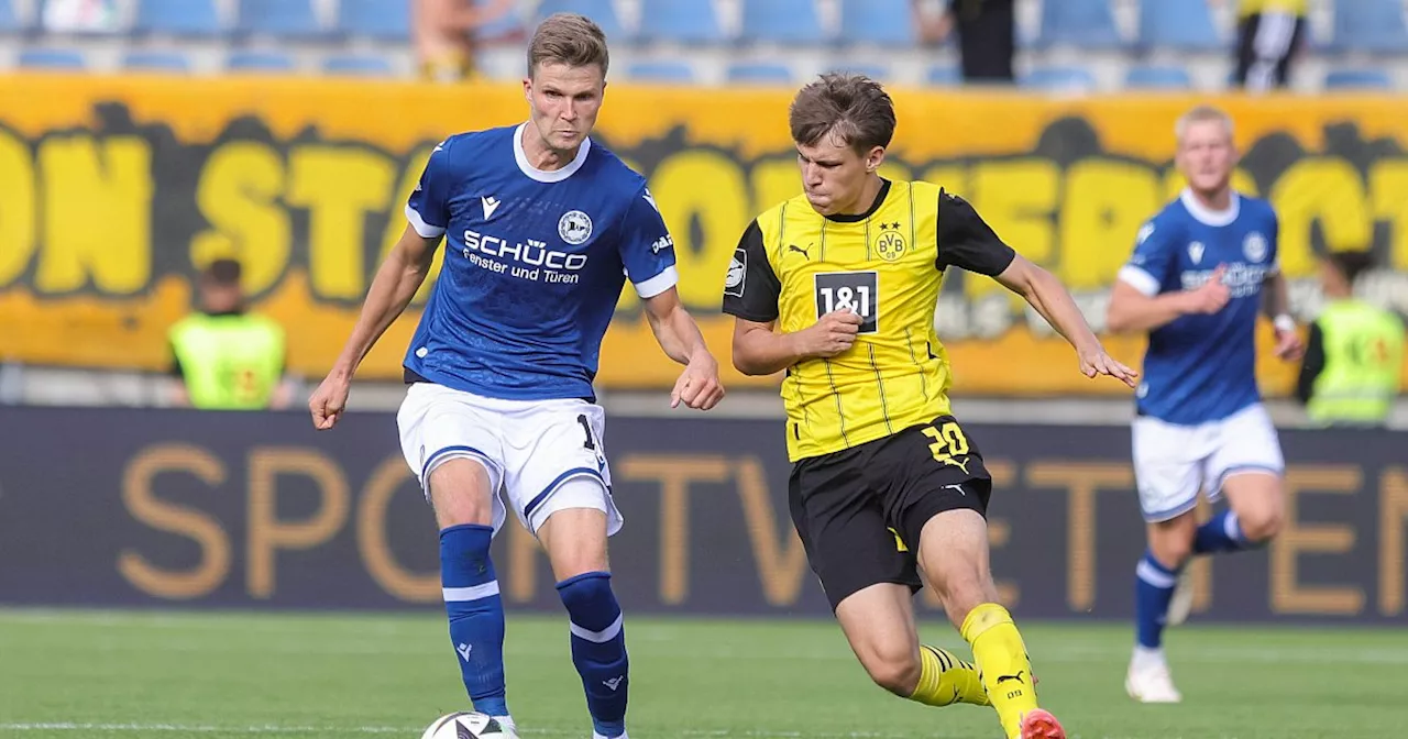 Zwillings-Duell im DFB-Pokal: Arminias Lukas Kunze bleibt entspannt