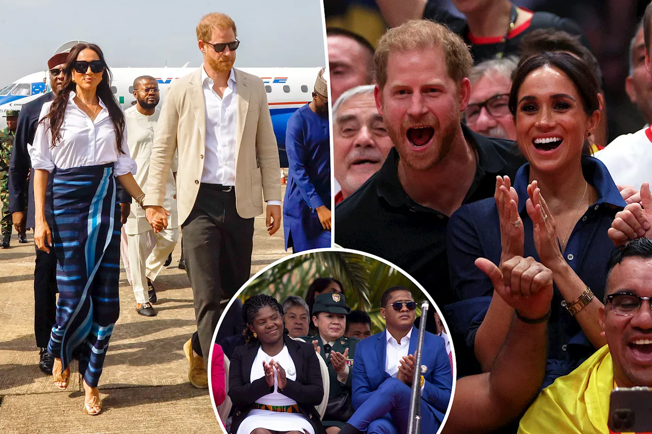 Prince Harry and Meghan Markle's full itinerary for Colombia visit revealed