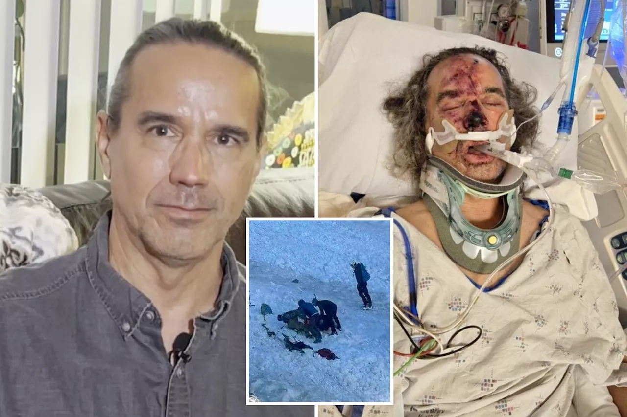 'Unrecognizable' mountaineer survives 700-foot fall off Mount Hood — but says from hospital bed that he won't stop climbing