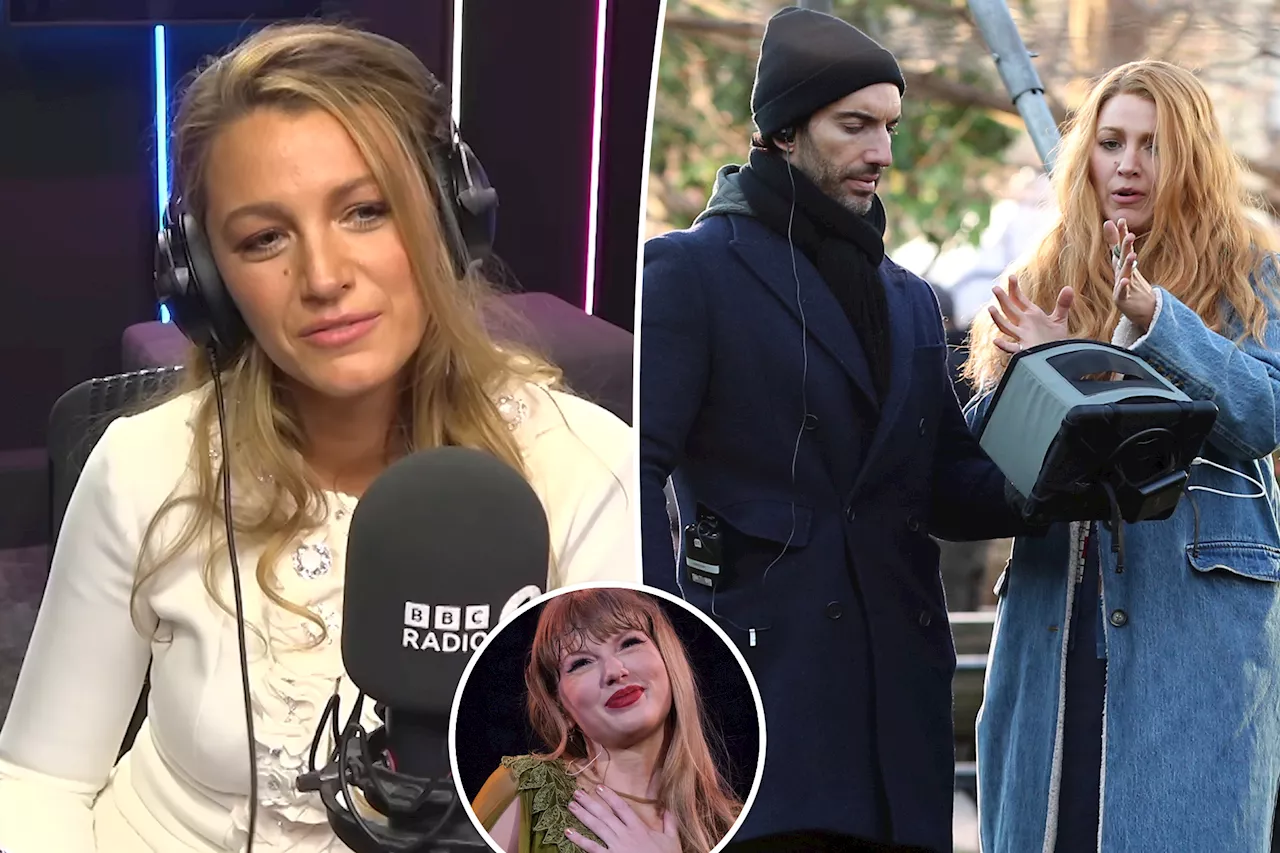 Blake Lively attempts to distract from 'It Ends With Us' drama by gushing over best friend Taylor Swift